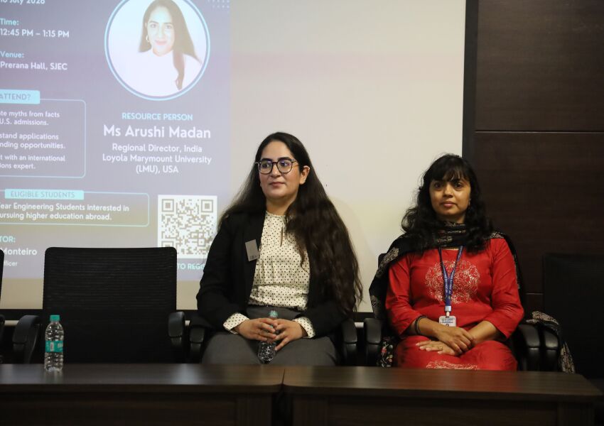 Talk on “Myths About U.S. Graduate Admissions - What Is True Today?”