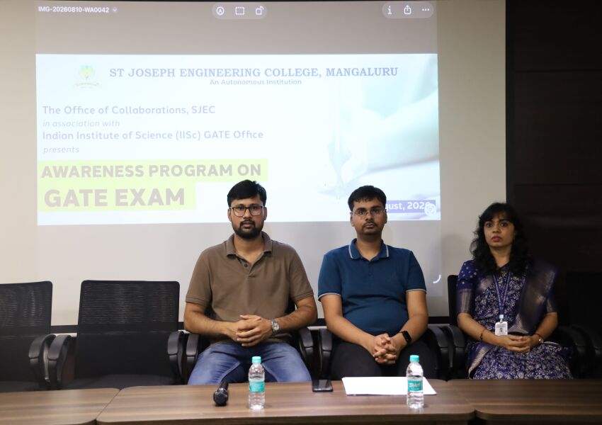 Awareness Program on the Graduate Aptitude Test in Engineering (GATE)